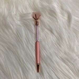 Rose Gold Pen with Rose Quartz